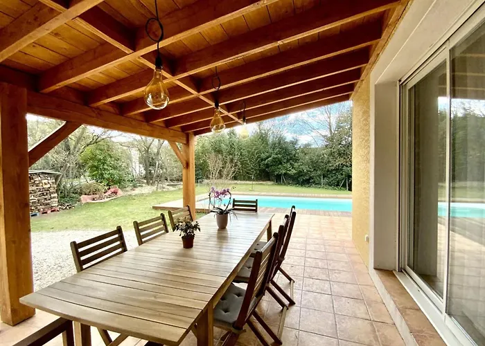 Villa Groomi La Gardoise- Swimming Pool&pétanque Court! Moulézan